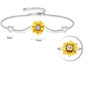 Pulseira Rose Valley Girassol - Bizati