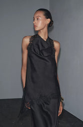 Top  Acetinado com Renda – Glam