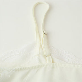 Top de Alça Fina com Renda – Capri