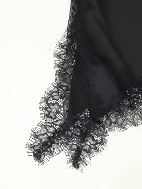 Top  Acetinado com Renda – Glam