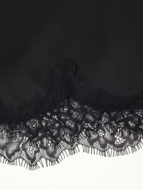 Top  Acetinado com Renda – Glam