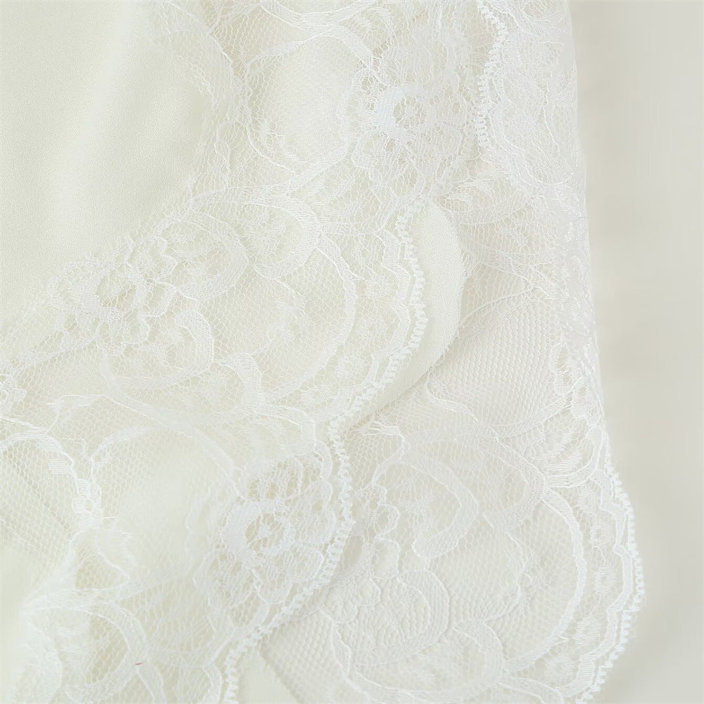 Top de Alça Fina com Renda – Capri