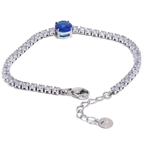 Pulseira Glamour com Zircônia Glace