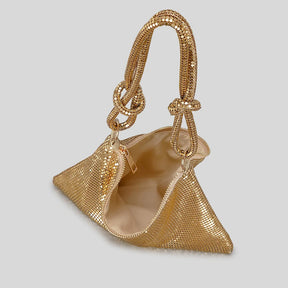 Bolsa de Ombro Menina Dourada