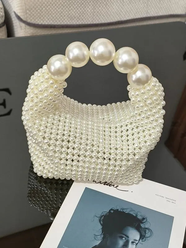 Bolsa Feminina Perolas Charmy