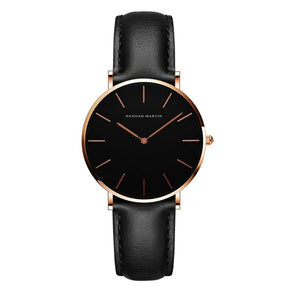 Relógio Feminino Pulseira de Couro Vick - Bizati