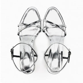 Sandália Mini Shoulder Prata